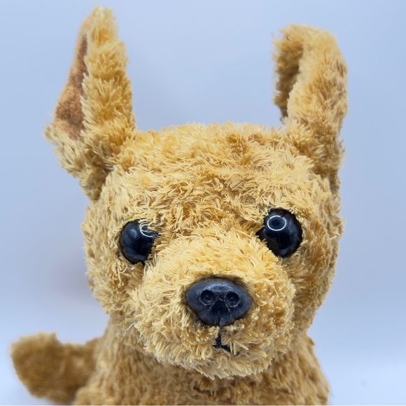 🧸 3/$15 | Aurora Plush Tan Puppy Dog Stuffed Animal – Floppy Ears - Picture 2 of 11
